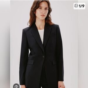Gucci,Size38,1button, Elegant Black, Taylored,Women's Blazer
